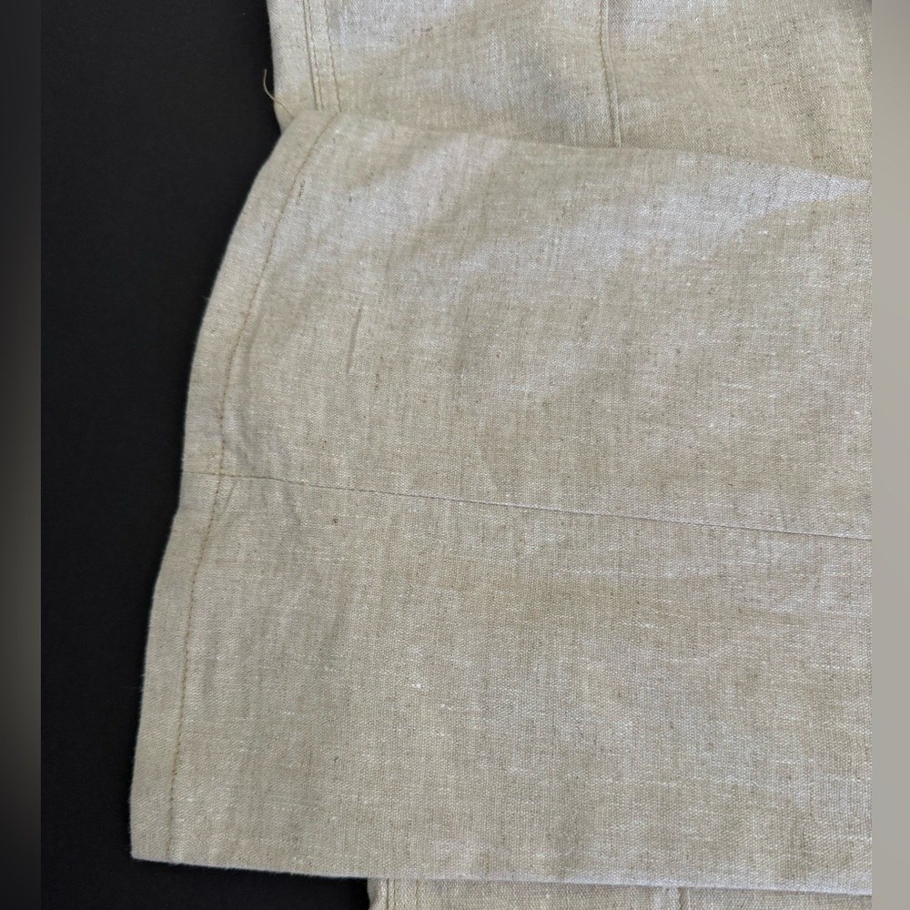 XOXO Jeans Y2K Linen Blend Bootcut Pants Size 5/6 NWT - Picture 10 of 15